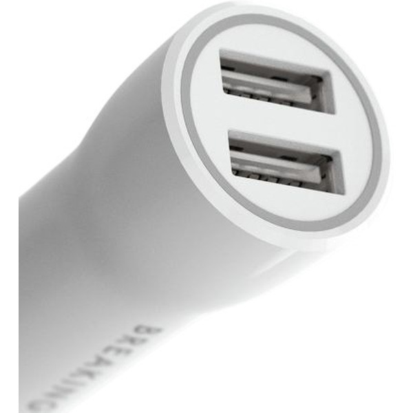 Автомобильное зарядное устройство Breaking A11 (23102) белый