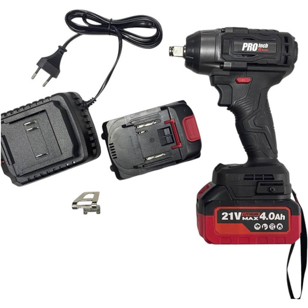 Гайковерт Edon Protech AW-21/300BL (с 2-мя АКБ, кейс)