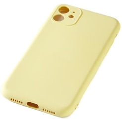 Бампер Bingo Liquid TPU для APPLE iPhone 11 Желтый