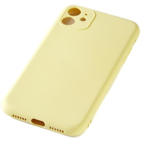 Бампер Bingo Liquid TPU для APPLE iPhone 11 Желтый