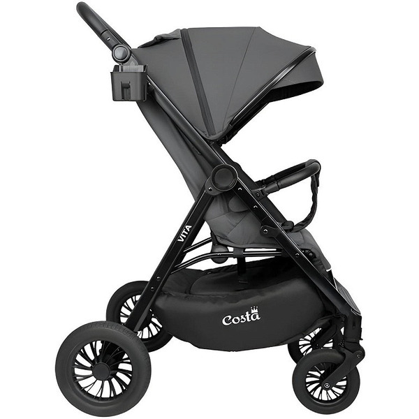 Детская прогулочная коляска Costa Vita / VT-6 (графит)
