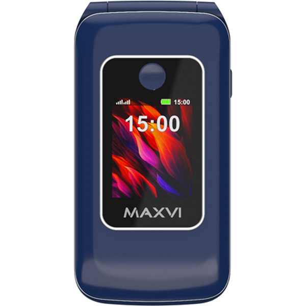 Мобильный телефон Maxvi E15 (синий)