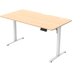 Стол с регулировкой высоты Zone51 e-Freeflow 140x75 Light Wood Z51-FLD-FFL-LW4