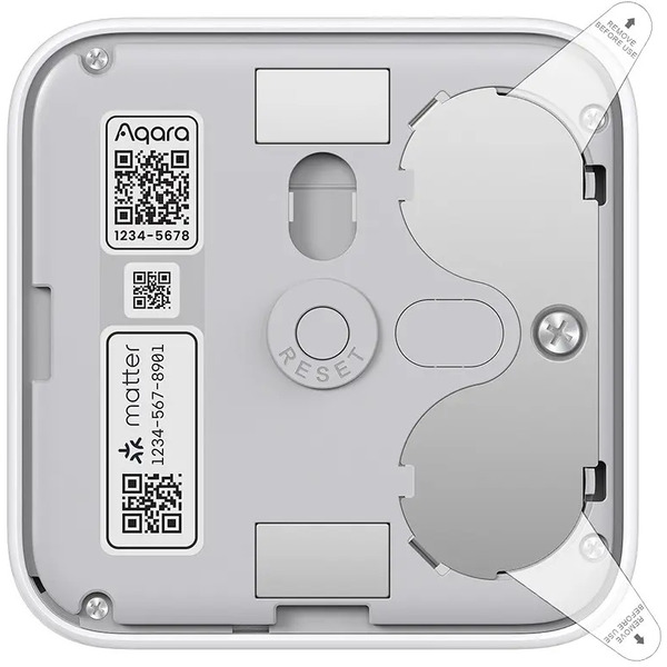 Многофункциональный датчик температуры Aqara W100 (TH-S04D) белый