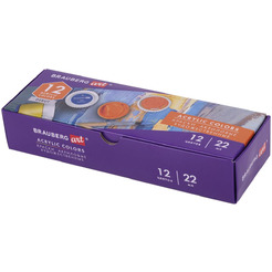 Краски акриловые художественные BRAUBERG ART DEBUT 192298