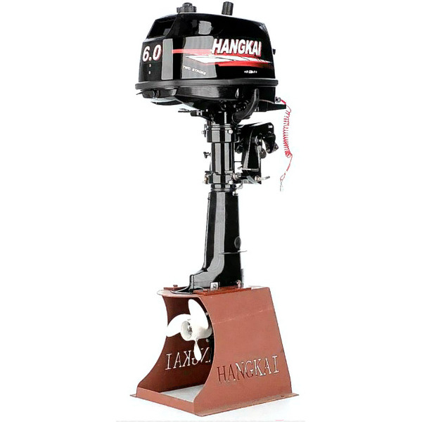 Мотор лодочный Hangkai 6 HP 2-тактный
