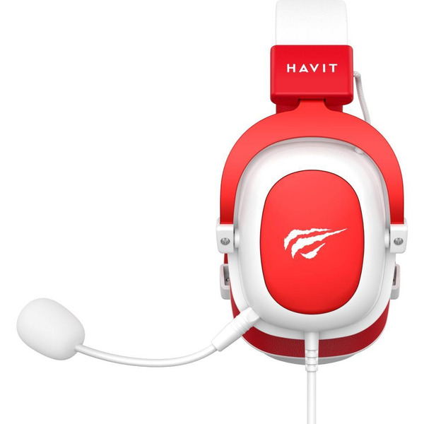 Наушники Havit Gamenote H2002d (белый/красный)