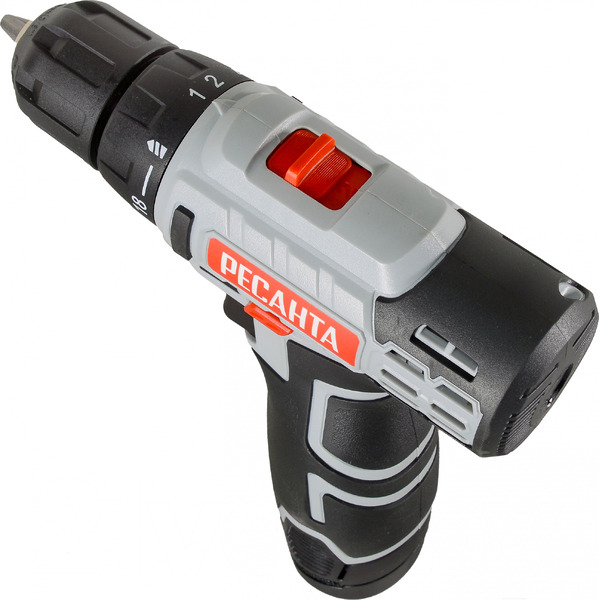 Дрель-шуруповерт Ресанта ДА-12-2ЛК (75/14/2)