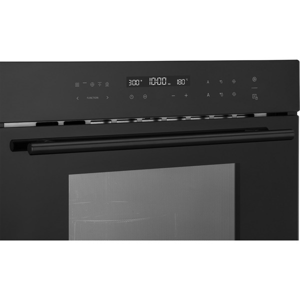 Встраиваемый компактный духовой шкаф Weissgauff OE 446 Black Edition