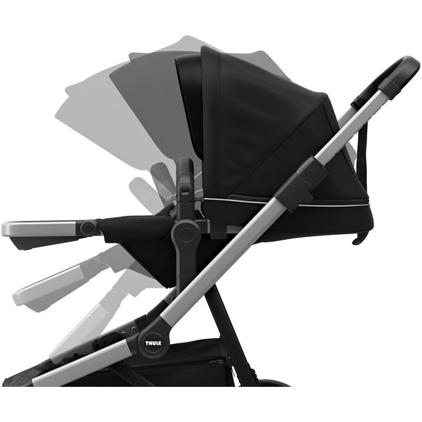 Коляска детская Thule Sleek + Bassinet 11000007 Black