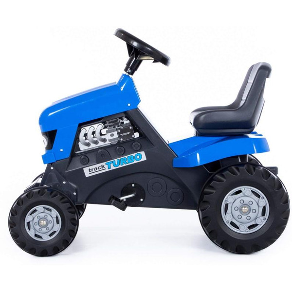 Каталка-трактор с педалями Полесье Turbo 84620