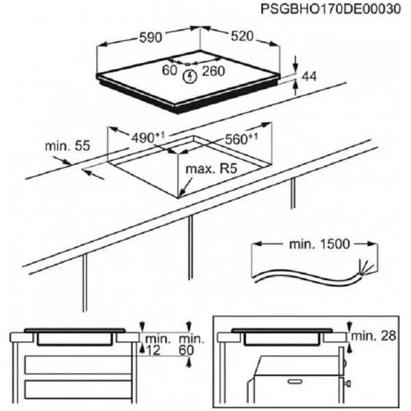 Варочная панель Electrolux EIS62443