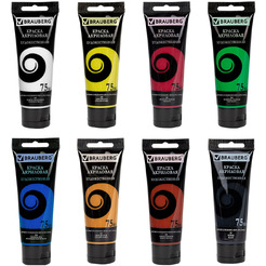 Краски акриловые BRAUBERG ART DEBUT 192418