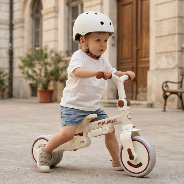 Детский велосипед Bubago Malanka BG 211-1 (бежевый)