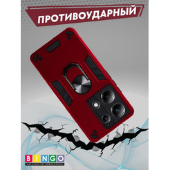Бампер Bingo Warrior для XIAOMI Redmi Note 13 Pro 4G/POCO M6 Pro Красный