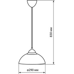 Светильник TDM Home mini НСБ 1122/1 SQ0313-0032