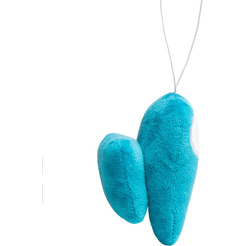 Мягкая игрушка-брелок FANCY "Амонг Ас" (Among Us), голубая, 10 см AMOB0U