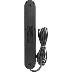 Сетевой фильтр QUMO Power Bar Light SPFS P-0009 51555 (3 м, черный)