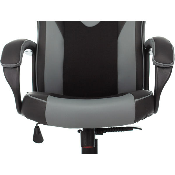 Кресло геймерское Бюрократ Zombie Game 17 (черный/серый)