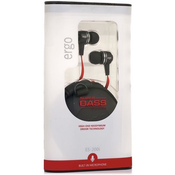 Наушники ERGO ES-200i Black