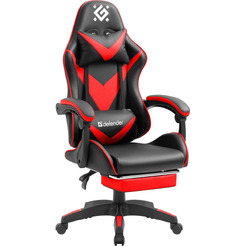 Игровое кресло Defender Minion (64325) черный/красный