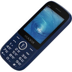 Кнопочный телефон Maxvi K20 (синий)