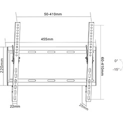 Кронштейн для ТВ MASTERKRON PLN07-44T