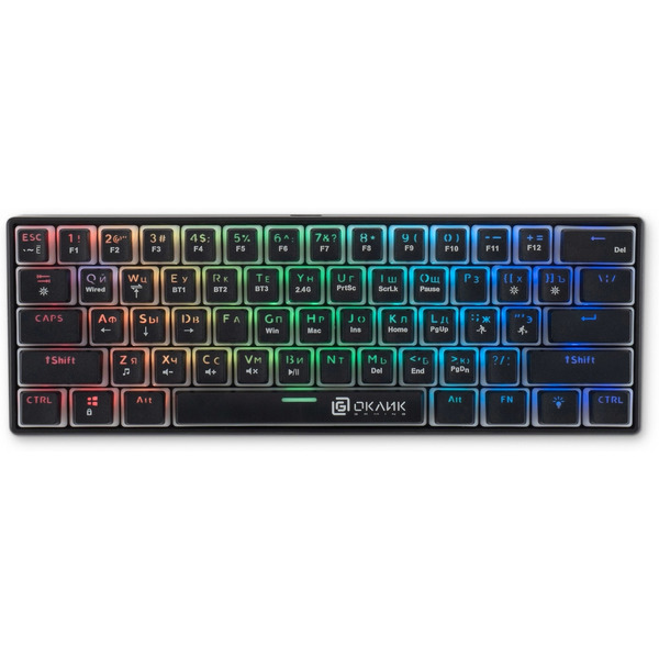 Клавиатура Oklick K763W (черный)