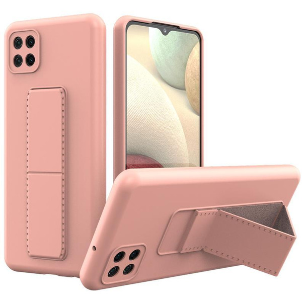 Бампер Bingo Stand для SAMSUNG A22S/A22 5G Розовый