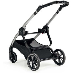 Универсальная коляска CAM Milano (2 в 1, синие полосы/матовый серый)