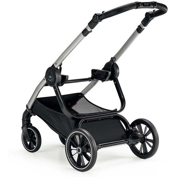 Универсальная коляска CAM Milano (2 в 1, синие полосы/матовый серый)