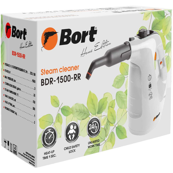 Пароочиститель Bort BDR-1500-RR (93410747)