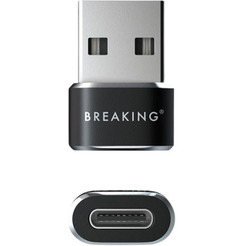 Адаптер USB-C - USB-A Breaking 24500 (черный)