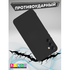 Бампер Bingo Liquid TPU для SAMSUNG A36 Черный