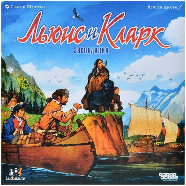 Настольная игра Hobby World 915881 Льюис и Кларк Экспедиция