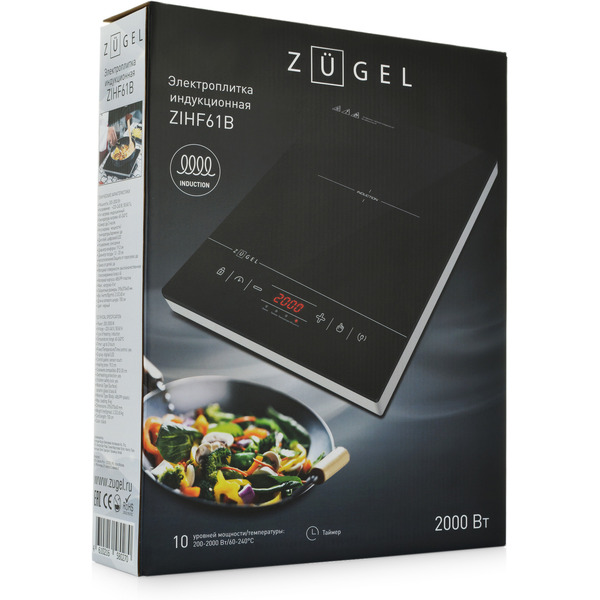 Настольная плита ZUGEL ZIHF61B