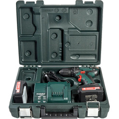 Аккумуляторная дрель-шуруповерт Metabo BS14.4 (602206550) с 2-мя АКБ и ЗУ