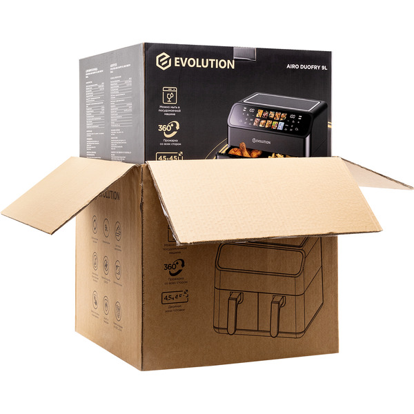 Аэрофритюрница Evolution AIRO 9800ТW Dual