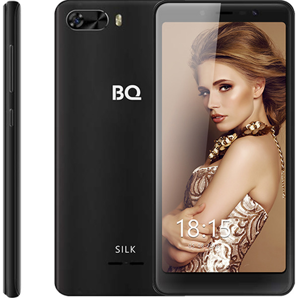 Смартфон BQ-Mobile BQ-5520L Silk (черный)
