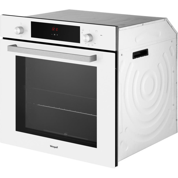 Газовый духовой шкаф Weissgauff WGO 702 D White Glass