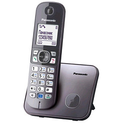 Телефон стандарта dect PANASONIC KX-TG6811RUM