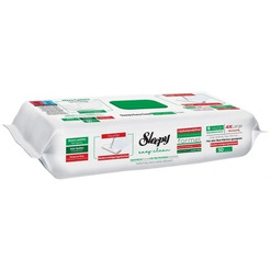 Влажные салфетки для мытья пола SLEEPY White Soap, 50 шт