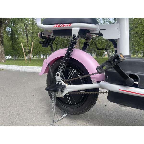 Электровелосипед AVM Delta Lite (розовый)