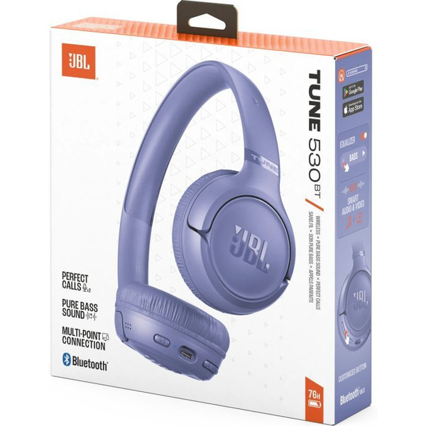 Наушники JBL Tune 530BT (сиреневый)