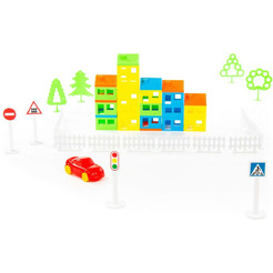 Конструктор Полесье 56221 Построй свой город