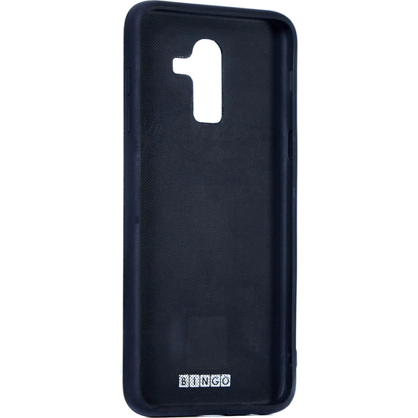 Чехол-накладка Bingo STRIPS TPU для SAMSUNG Galaxy J8 2018 (черный)