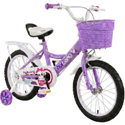 Велосипед детский YAYALE 156-002, 16" (фиолетовый)