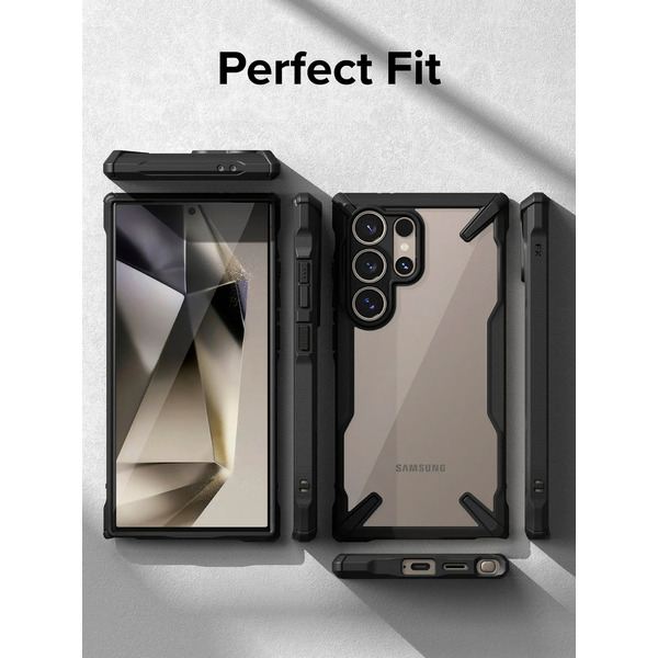 Чехол Ringke FUSION X для Galaxy S24 Ultra BLACK