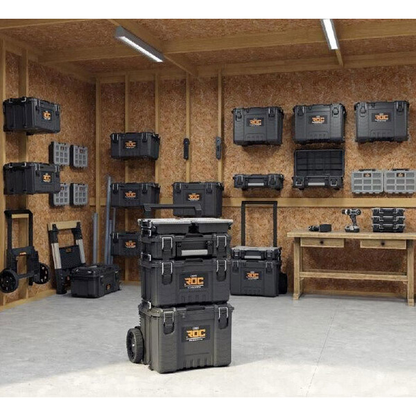 Ящик для инструментов Keter Roc Pro Gear Mobile 257189 (черный)