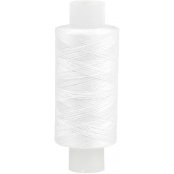 Нитки КРАСНАЯ НИТЬ лавсан 45ЛЛ 200м белые - 20шт